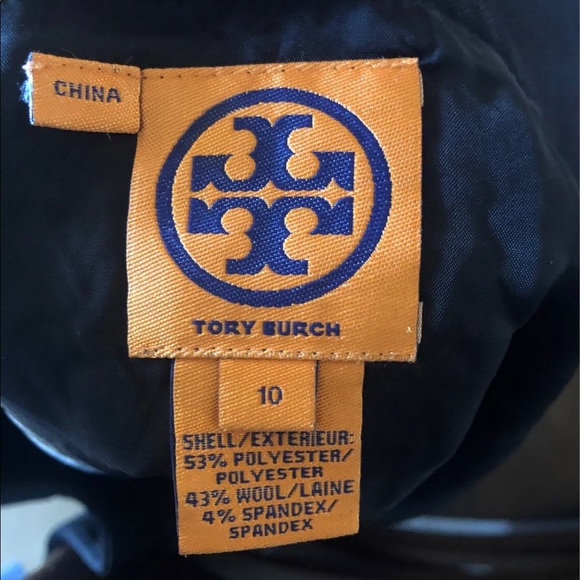 Tory Burch black pencil skirt 10 - Picture 2 of 4